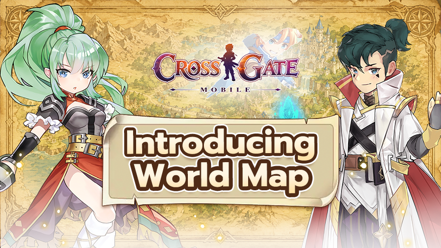 Worldmap CROSS GATE : Mobile